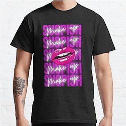 Bailey Sarian Makeup Tshirt - Bailey Sarian Slip Sticker Classic T-Shirt RB1608