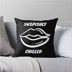 Bailey Sarian Suspish-SUSPISHLY CHILLED  Throw Pillow Cover RB1608
