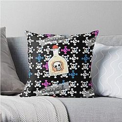Bailey Sarian MakeupTshirt - Bailey Sarian Mystery Sticker Throw Pillow Cover RB1608