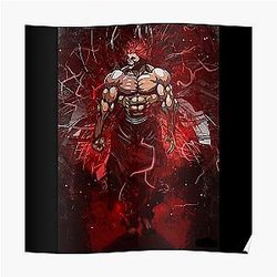 Baki - Hanma Yujiro badass fanart  Poster RB2706