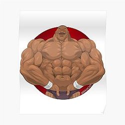 The Unchained - Baki Poster RB2706