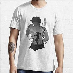 Baki Hanma silhouette Essential T-Shirt RB2706
