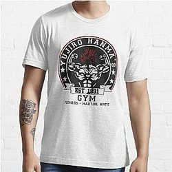 Yujiro hanma gym, Baki Hanma The Grappler Essential T-Shirt RB2706