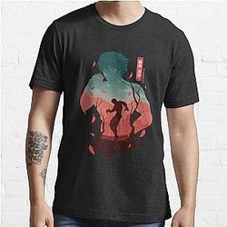 Baki Hanma Silhouette Essential T-Shirt RB2706