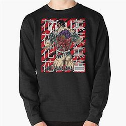 Kaoru Hanayama Baki Hanma The Grappler   Pullover Sweatshirt RB2706