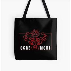 Baki the grappler | baki hanma | gym lover All Over Print Tote Bag RB2706