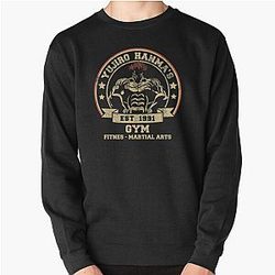 Baki Hand Pose , Baki the Grappler , Baki Anime , Baki Dou , gym fitnes , yujiro hanma's Pullover Sweatshirt RB2706