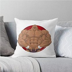 The Unchained - Baki Throw Pillow RB2706