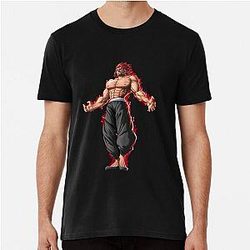 Yujiro hanma. baki Premium T-Shirt RB2706