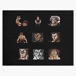 Yujiro hanma , baki hanma pack stickers  Jigsaw Puzzle RB2706