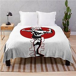 Baki Hanma Attack Throw Blanket RB2706