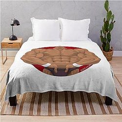 The Unchained - Baki Throw Blanket RB2706