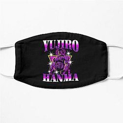 Anime Baki Hanma Series, Baki the Grappler, manga Yujiro Hanma Baki, Jack Hanma Flat Mask RB2706