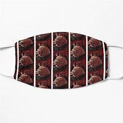 baki hanma pose  Flat Mask RB2706