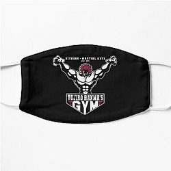 baki the grappler - yujiro hanma’s gym Flat Mask RB2706