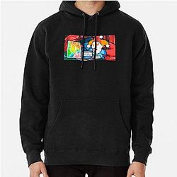 구운 Polychrome Balatro 풀 오버 Hoodie