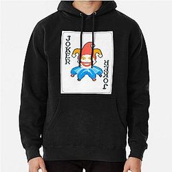 Geschilderde Joker Pullover Hoodie