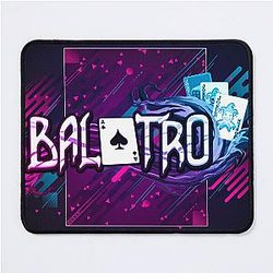 Balatro 현대 그래픽 디자인 마우스 패드