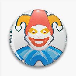 Geschilderde Joker - Balatro Pin
