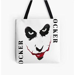 Batman Joker 모든 위에 인쇄 토트 백