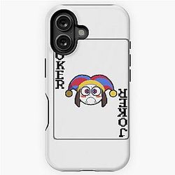 조커 Pomni iPhone 거친 케이스