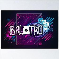 Balatro Modern Graphic Design Poster