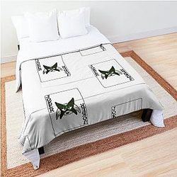 Balatro Joker Meow Comforter