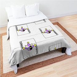 Balatro Joker Dimentio Comforter