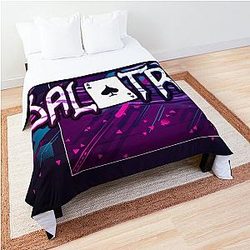 Balatro Modern Graphic Design Comforter