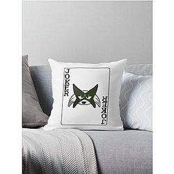 Joker Meow Throw 베개