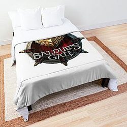 Baldur's Gate 3 logo Comforter