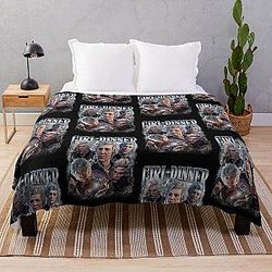 Astarion Baldurs Gate 3 Girl Dinner Vintage Throw Blanket