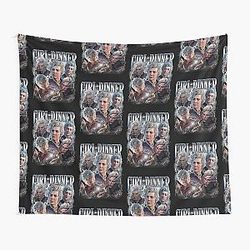 Astarion Baldurs Gate 3 Girl Dinner Vintage Tapestry
