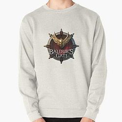 Baldur's Gate 3 logo Pullover Sweatshirt