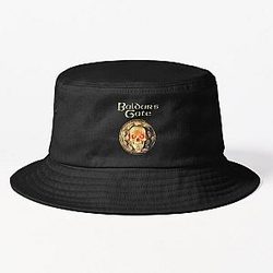 Baldur Gate Skeleton Game Bucket Hat