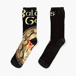 Baldur Gate Skeleton Game  Socks