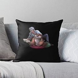 Owlbear Astarion baldurs gate 3 Throw Pillow