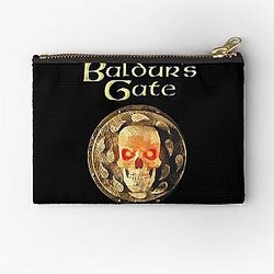 Baldur Gate Skeleton Game Zipper Pouch