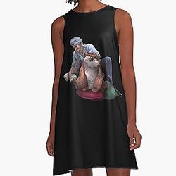 Owlbear Astarion baldurs gate 3 A-Line Dress