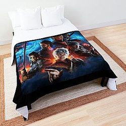 baldurs gate 3 game, baldurs gate iii  BOOOOOM Comforter