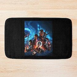 baldurs gate 3 game, baldurs gate iii  BOOOOOM Bath Mat