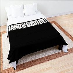Band of Brothers History WWII soldiers Comforter