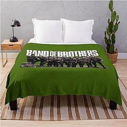 Band of Brothers Throw Blanket