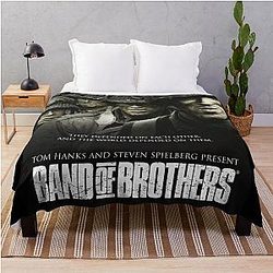 Band of Brothers Throw Blanket