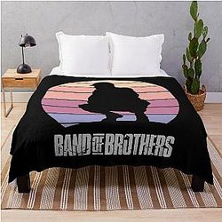 Band of Brothers meets Lion King Throw Blanket