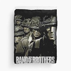 Band of Brothers WWII Soldiers Duvet Cover