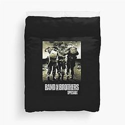 Band of Brothers wwii soldiers Duvet Cover