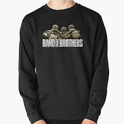 Band of Brothers History WWII soldiers Pullover Sweatshirt