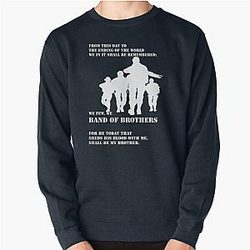 We Band of Brother Essential Pullover Sweatshirt
