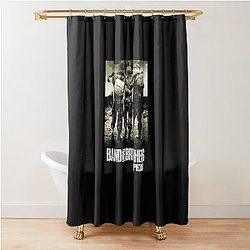 Band of Brothers WWII Soldiers Shower Curtain